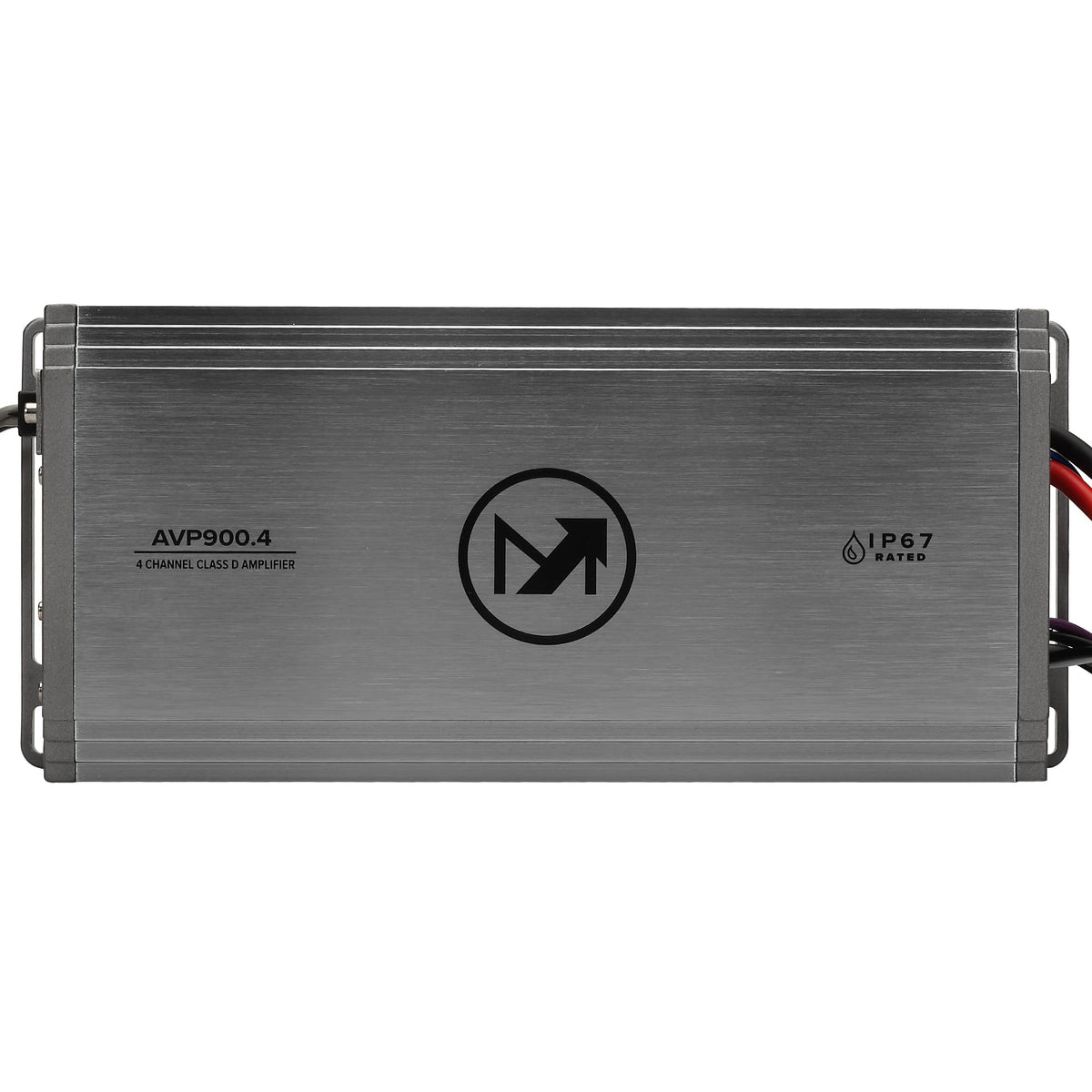 Magnadyne AquaVibe Pro AVP900.4 4-Channel Class D Marine Amplifier, IP67 Wet-Rated, 900W RMS, Boat, Motorcycle, RV, Off-Road Audio with Full Variable Crossover