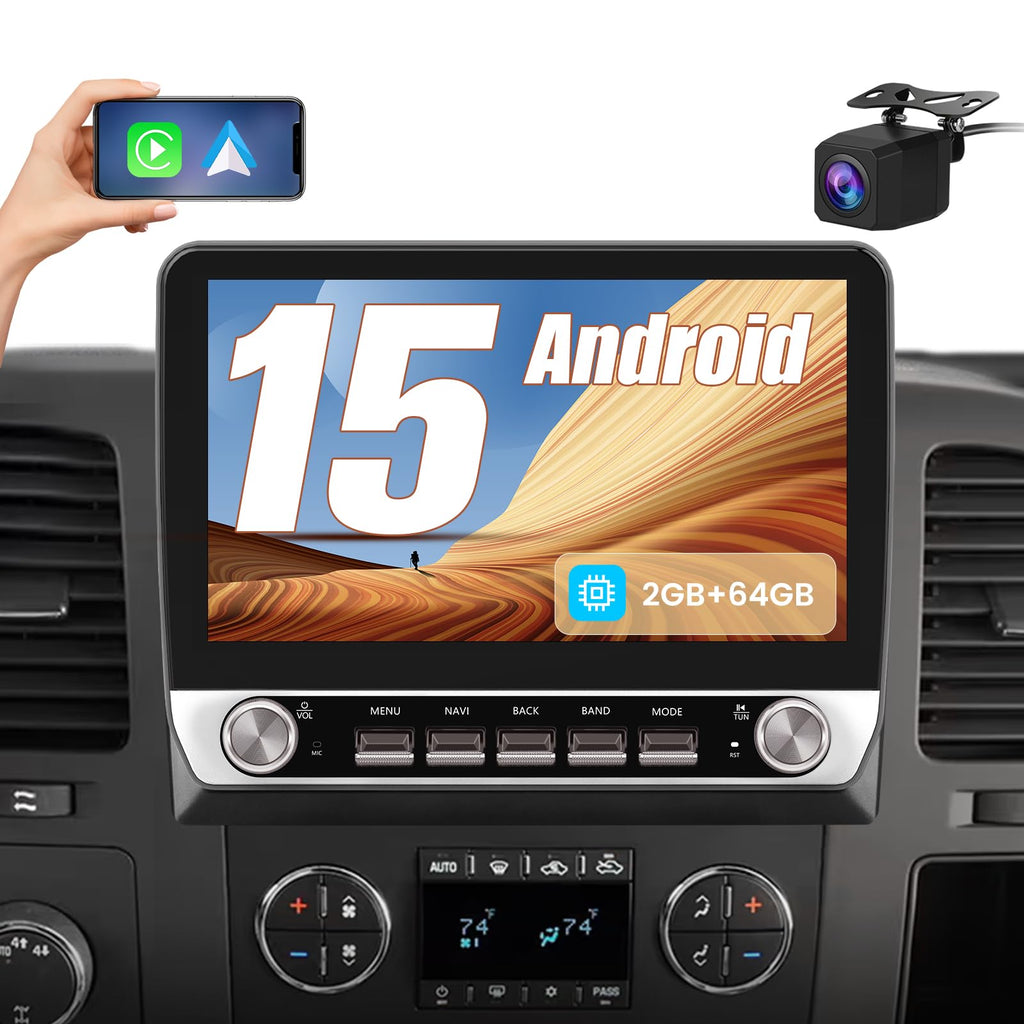 64GB Car Stereo for Chevy Silverado GMC Sierra Yukon 2007-2013 Carplay