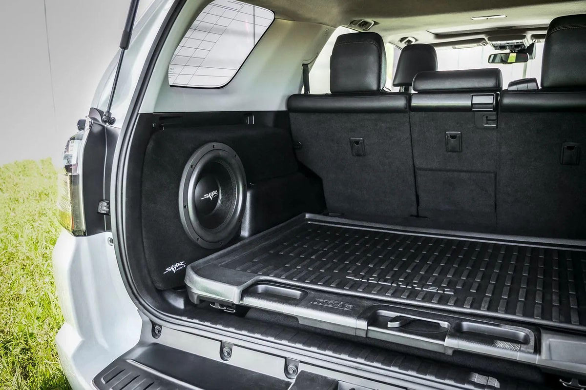 Skar Audio Single 12" Sealed Subwoofer Enclosure Compatible with 2010-2024 Toyota 4Runner Vehicles