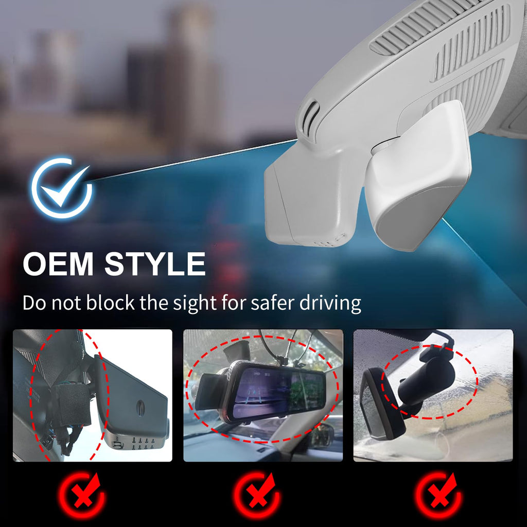 Mangoal STARVIS 2 Dash Cam for Mercedes-Benz GLE 2020-2026 & GLS 2020-2026