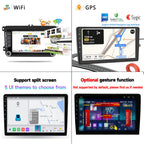 8CORE 4+64GB Android 14 Car Radio Stereo for 2005-2010 VW Volkswagen Jetta 5-10.1" QLED Touch Screen, Upgrade Dash Kit with CarPlay & Android Auto, GPS Navigation, SWC Support, Bluetooth 5.0, WiFi,