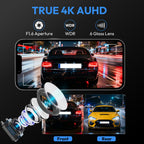 4K Dash Cam for 2026 Hyundai Palisade & Palisade Hybrid,Integrated OEM Look