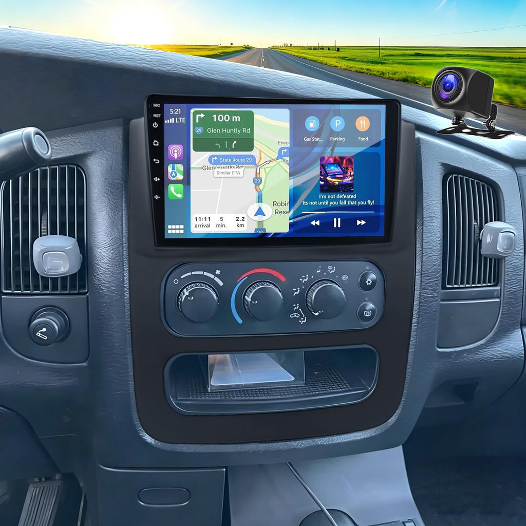 4+64G Android Car Stereo Radio for Dodge Ram 1500 2500 3500 2003 2004 2005