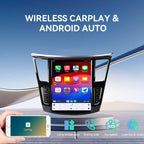 12.1" Car Stereo for Infiniti QX60 2014-2019,Android Radio Head Unit with Tesla Style Wireless CarPlay, Android Auto, GPS Navi, DSP, WiFi, Backup Camera (6+128GB)