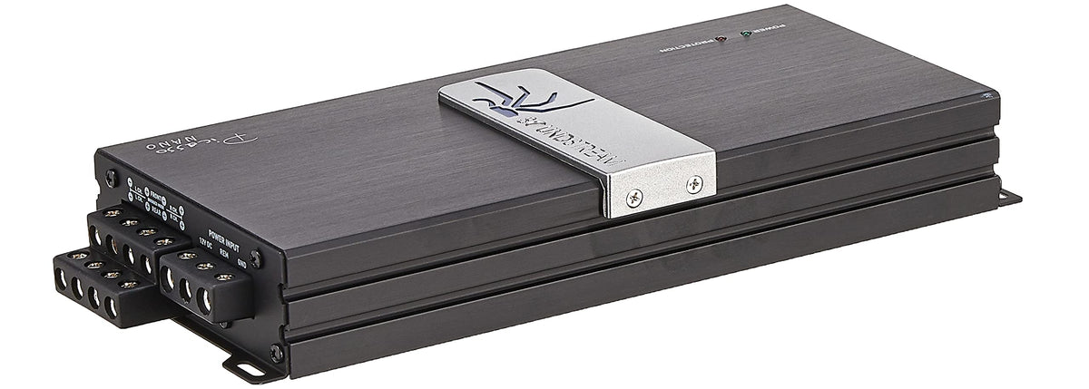 Soundstream PN4.1000D 1000W 4-Channel Picasso Nano Series Class D Amplifier, Gray