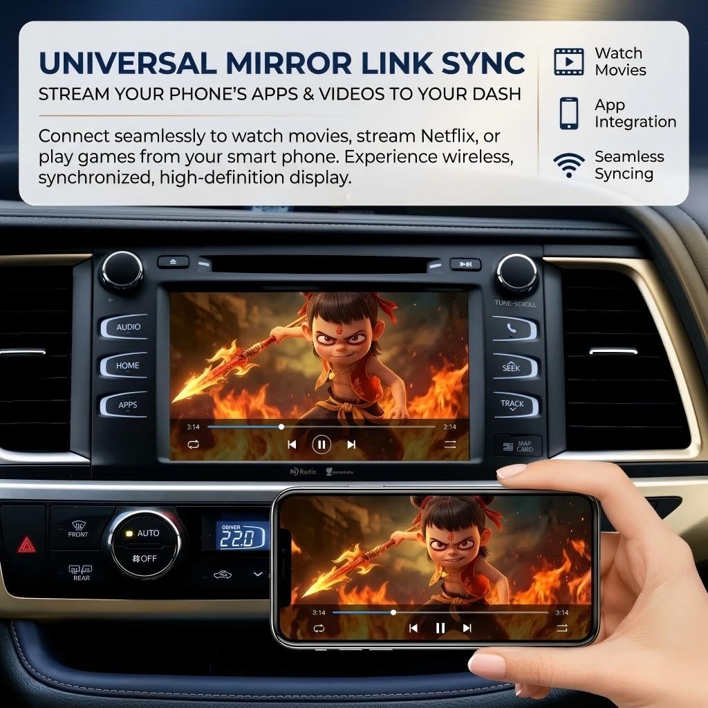 Wireless CarPlay Retrofit Kit Adapter for Toyota with Entune2.0 & Touch2