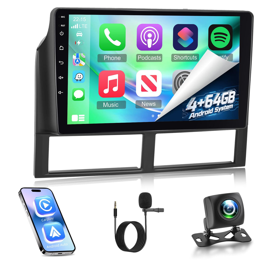 4+64GB Car Stereo Radio for Jeep Grand Cherokee 1999-2004