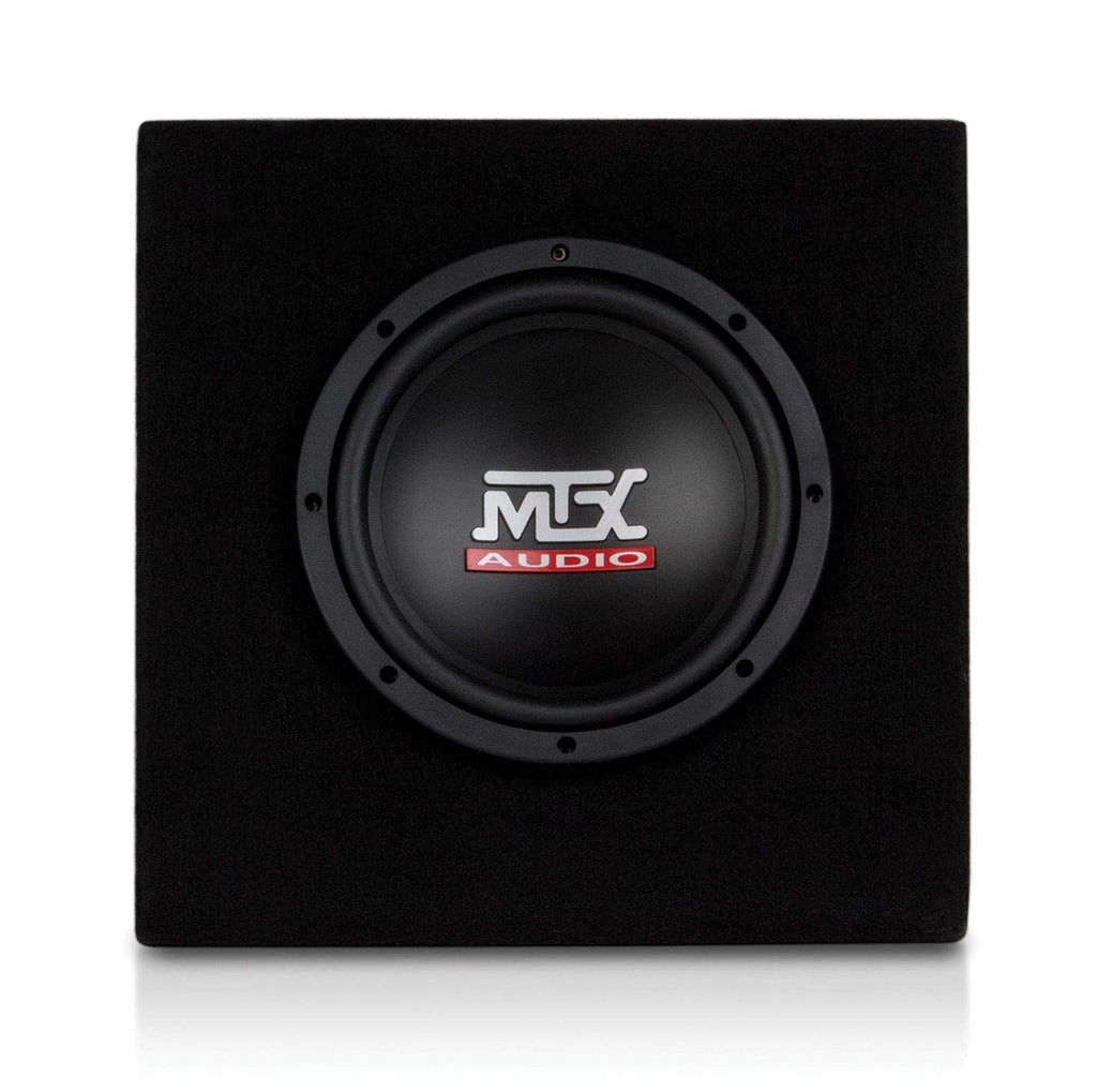 MTX Audio RTP8A 8" 120W Amplified Vented Loaded Car Subwoofer Enclosure