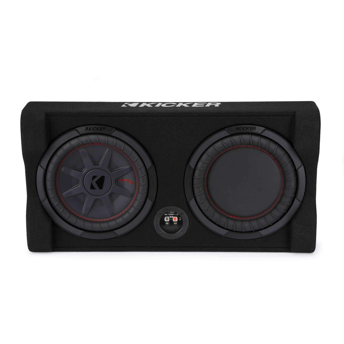 KICKER 48TRTP102 10" Down Firing Sub & Passive Radiator, 2-Ohm