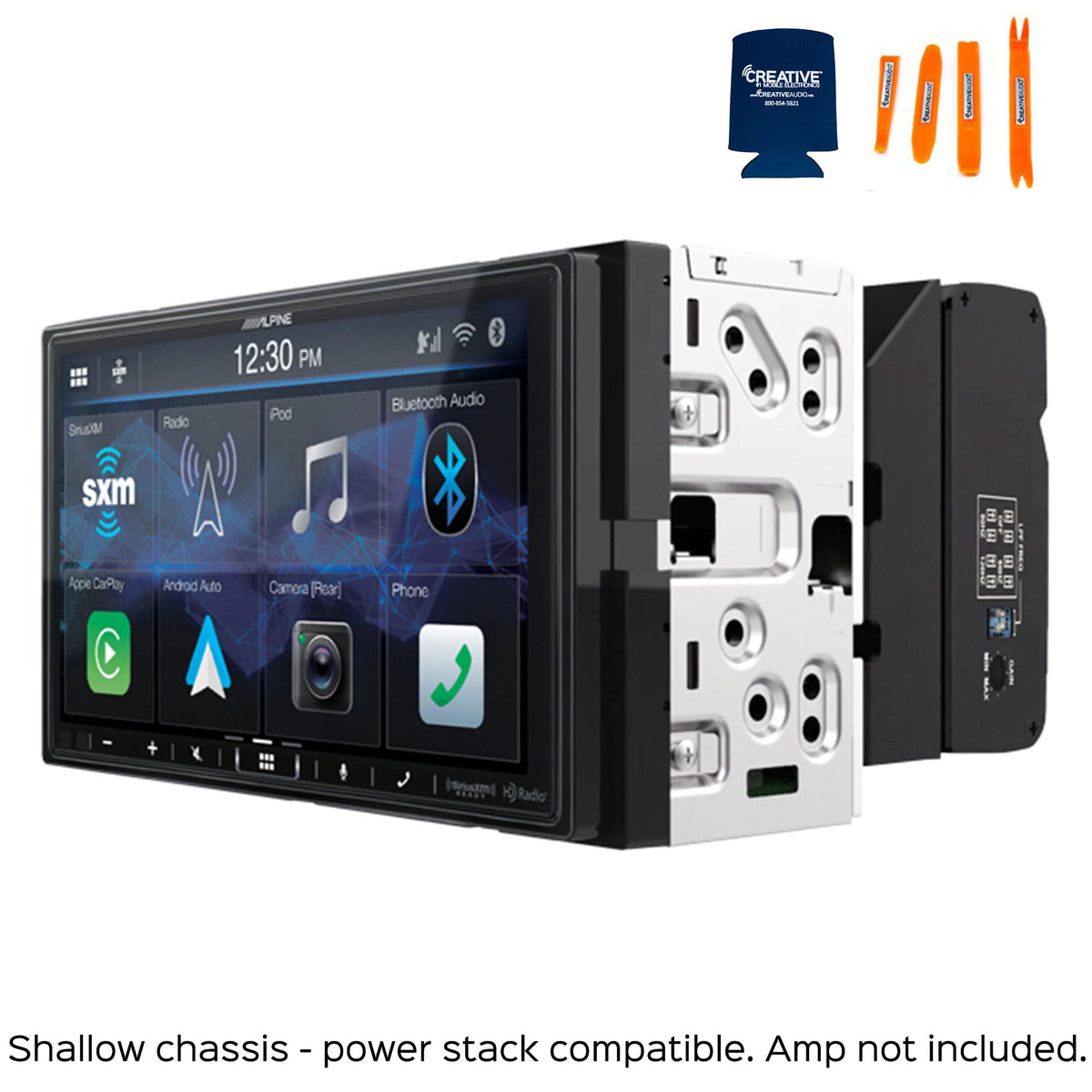 Alpine ILX-407 7" Multimedia Receiver w/Steering Wheel Interface