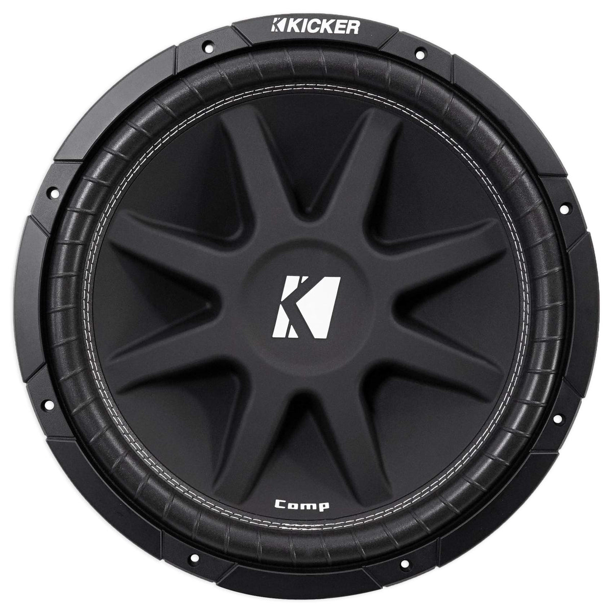 Kicker 43C154 Comp 15" 500 Watt Car Audio Subwoofer+Sealed Sub Box Enclosure