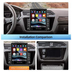 2G+64G Car Radio for Ford F250 F350 Super Duty 1999-2004 with Wireless CarPlay & Android Auto, 9.7 Inch IPS Touchscreen Android 14 Double Din Car Stereo w/Bluetooth GPS Navi WiFi FM Mirror Link Camera