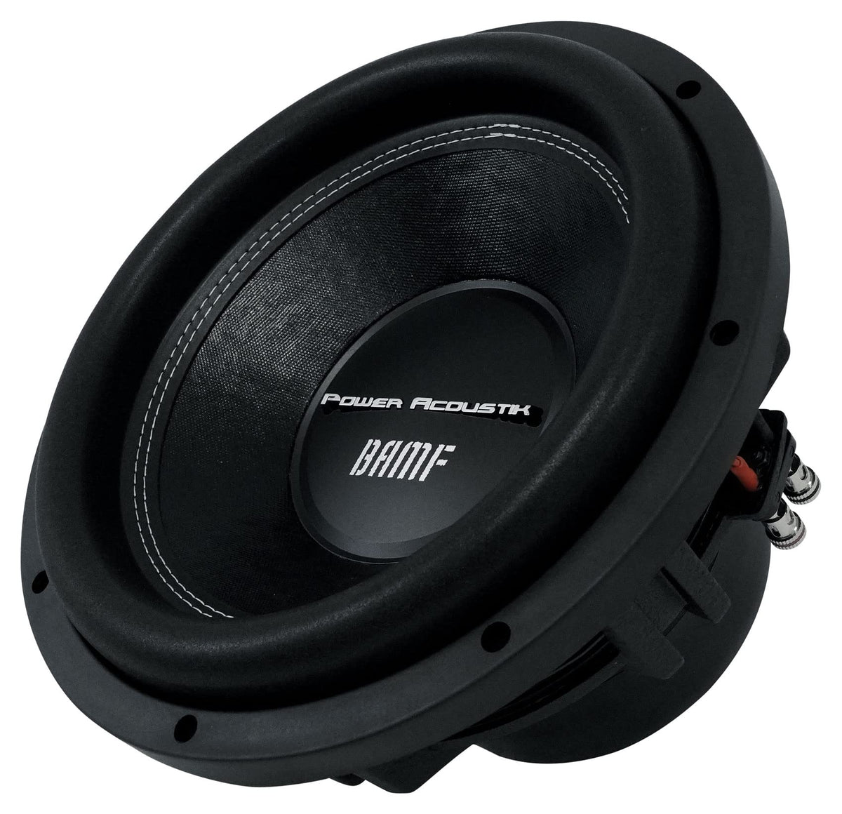 Audiosavings Bundle: Power Acoustik BAMF-124 12" 3500 Watt Car Audio Subwoofer Bundle with Rockville dB14 4000w Peak Amplifier Car Audio Amp, Rockville RWK41 4 Gauge Installation Wire Kit (3 Items)