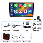 5GWifi Upgrade Car Radio for Dodge Ram 1500/2500/3500 2006-2008, Dodge Durango 2004-2009, Jeep Grand Cherokee 2005-2007, Compass 9inch Touchscreen Stereo Wireless CarPlay Android Auto GPS FM Camera