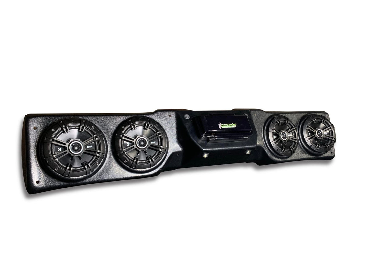 Swamp Donkey-Stereo Radio soundbar Compatible with can am Defender Limited Stereo Radio utv Side by Side with Mirror