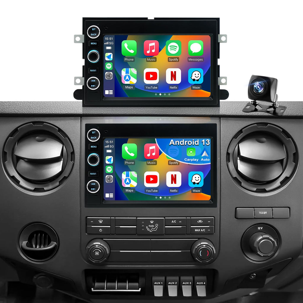 4Core 64G Car Radio for Ford F150 1999-2003, F250 F350 F450 F550 1998-2004