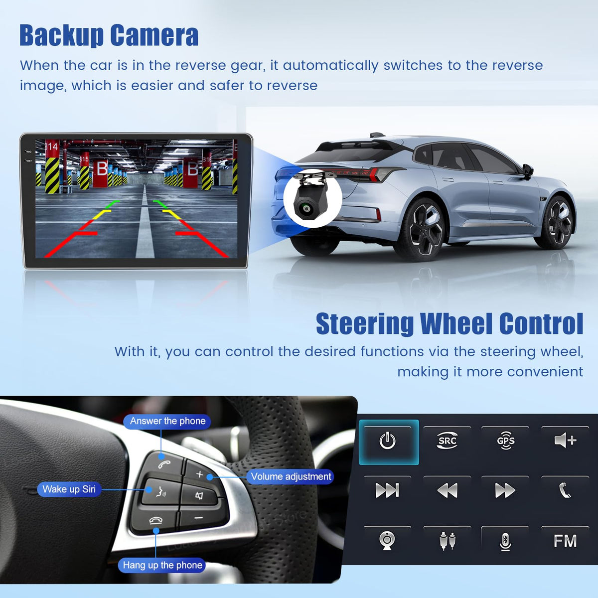 [4+64GB] Android Car Radio for Ford F150 2013-2014 CarPlay Android Auto