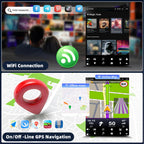 9.7'' Double Din Car Radio for 2013 2014 Ford F-150 Steering Wheel Controls