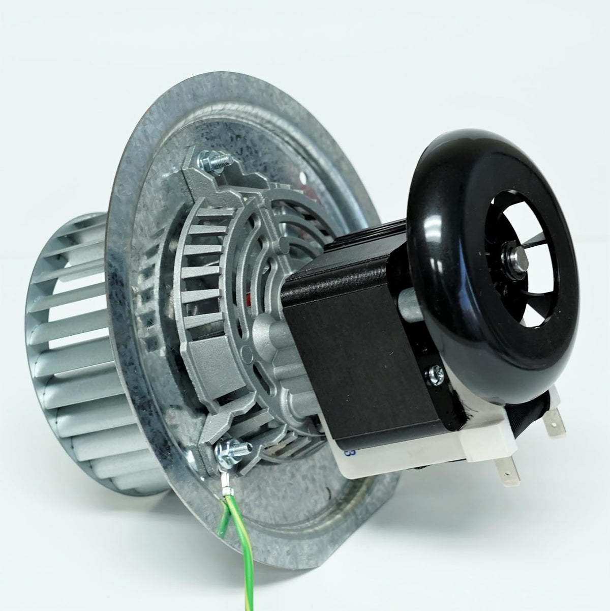66753 Furnace Draft Inducer Complete Assembly Single Phase Shaded Pole Induction Blower Unit with Bracket and Fan Wheel Heating Equipment Replacement Part