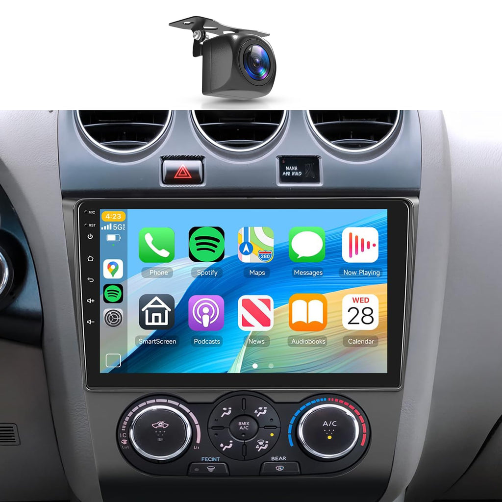 8Core 6+128G Android 15 Car Stereo for Nissan Altima 2008-2012 (Manual A/C)