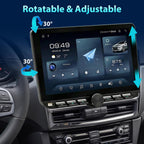 Single Din Car Radio Touchscreen Android 14 with Wireless CarPlay