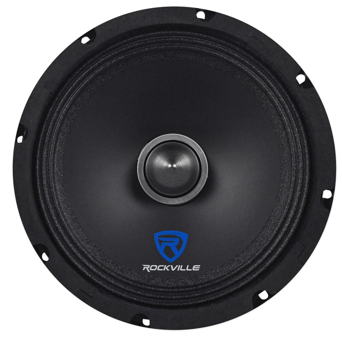 Rockville RXM84 8-Pack 8" 4-Ohm Car Audio Mid-Bass/Midrange Bullet Speaker