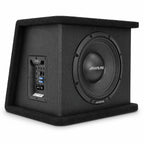 Alpine PWE-SB10, PWE 10" Single Powered Wedge Subwoofer Enclosure - 450W