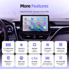 11.6" Android 14 Car Radio for Toyota Camry 2021-2023, 6GB+128GB