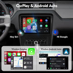 10.1 Inch IPS Touchscreen Android 13 Car Stereo for Ford Mustang 2010-2014 with Wireless CarPlay & Android Auto 2+32GB Car Radio, Support GPS, WiFi 6, Bluetooth,5.4, FM Radio, Backup Camera, Dual USB