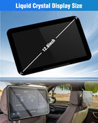 85100044 12.6" Headrest Display, Rear Seat Entertainment LCD Display Screen Fits for 2021-2023 Chevy Suburban Tahoe GMC Yukon XL, 2021-2024 Cadillac Escalade, Headrest Back Seat TV