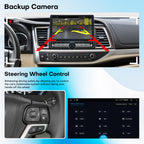 Car Radio for Toyota Highlander 2014 2015 2016 2017 2018 2019 Upgrade