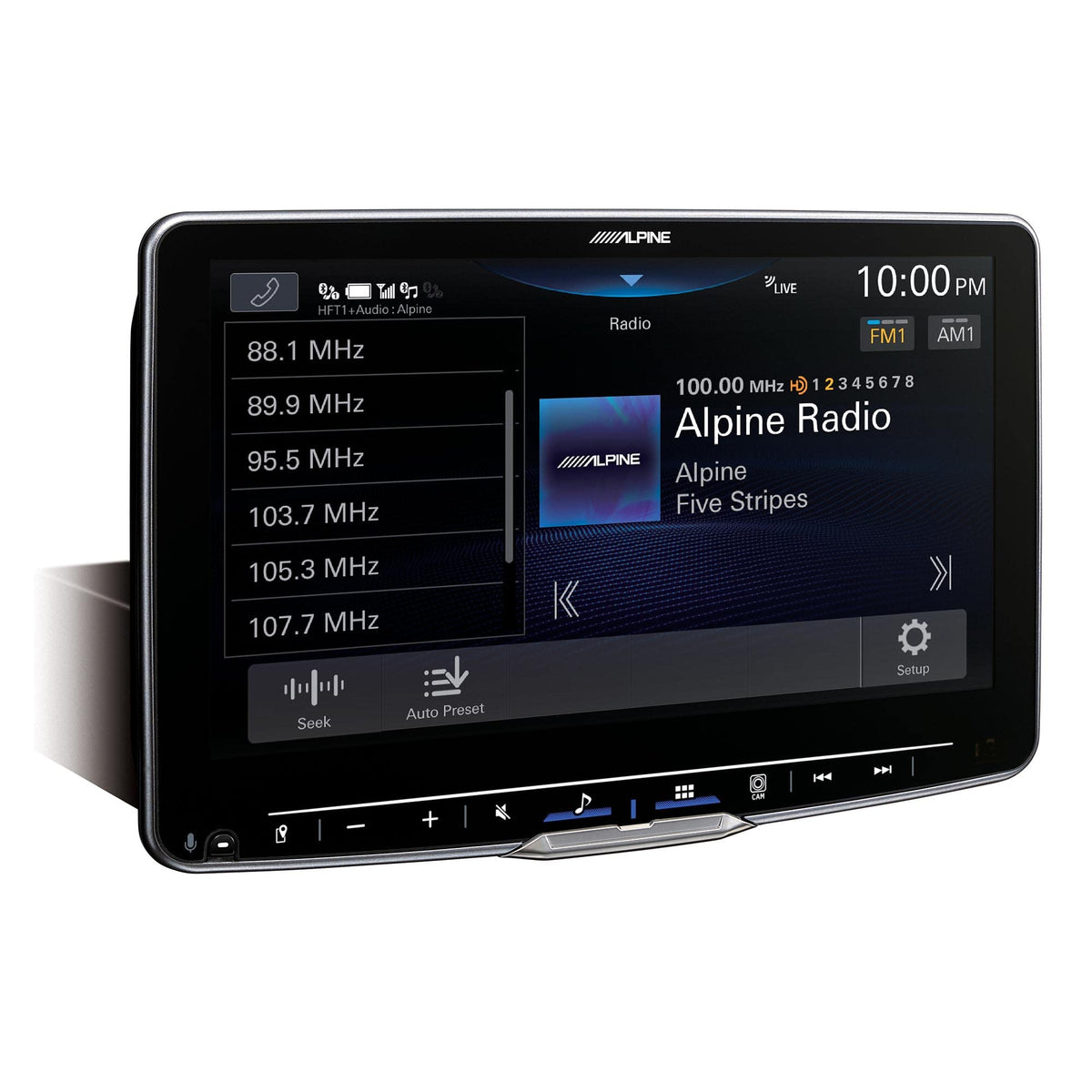 Alpine ILX-F509 Halo9 9" Receiver Compatible with Wireless Android Auto & Apple CarPlay with SWI-CP2 Steering Wheel Interface