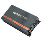 Warzone Series 700W 5-Channel Class D Car Audio Amplifier - True RMS Power, 1/2/4 Ohm Stable, Remote Subwoofer Level Control, Multi-Channel Vehicle Sound System Amp