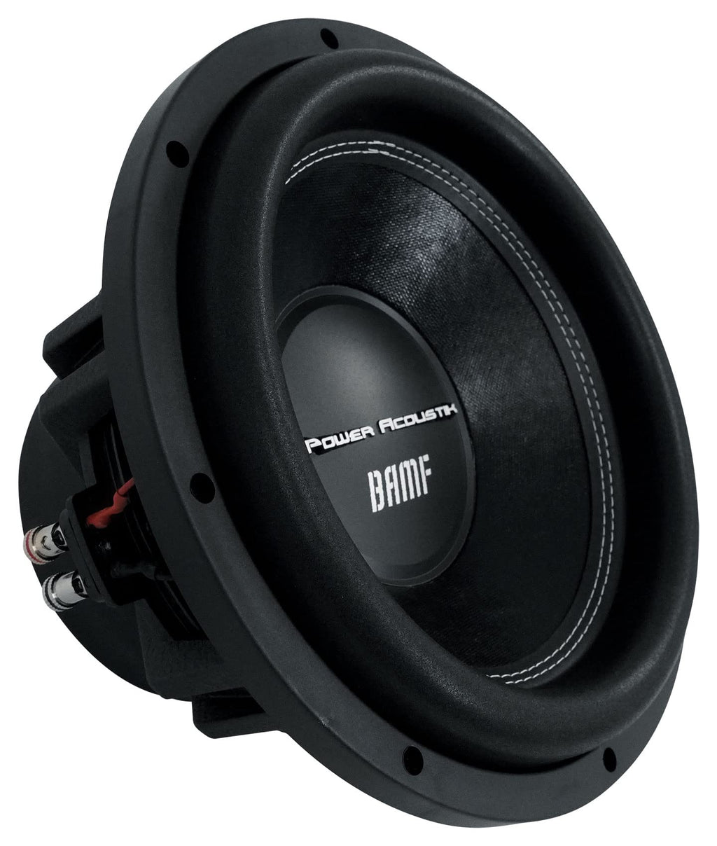 Audiosavings Bundle: Power Acoustik BAMF-124 12" 3500 Watt Car Audio Subwoofer Bundle with Rockville dB14 4000w Peak Amplifier Car Audio Amp, Rockville RWK41 4 Gauge Installation Wire Kit (3 Items)