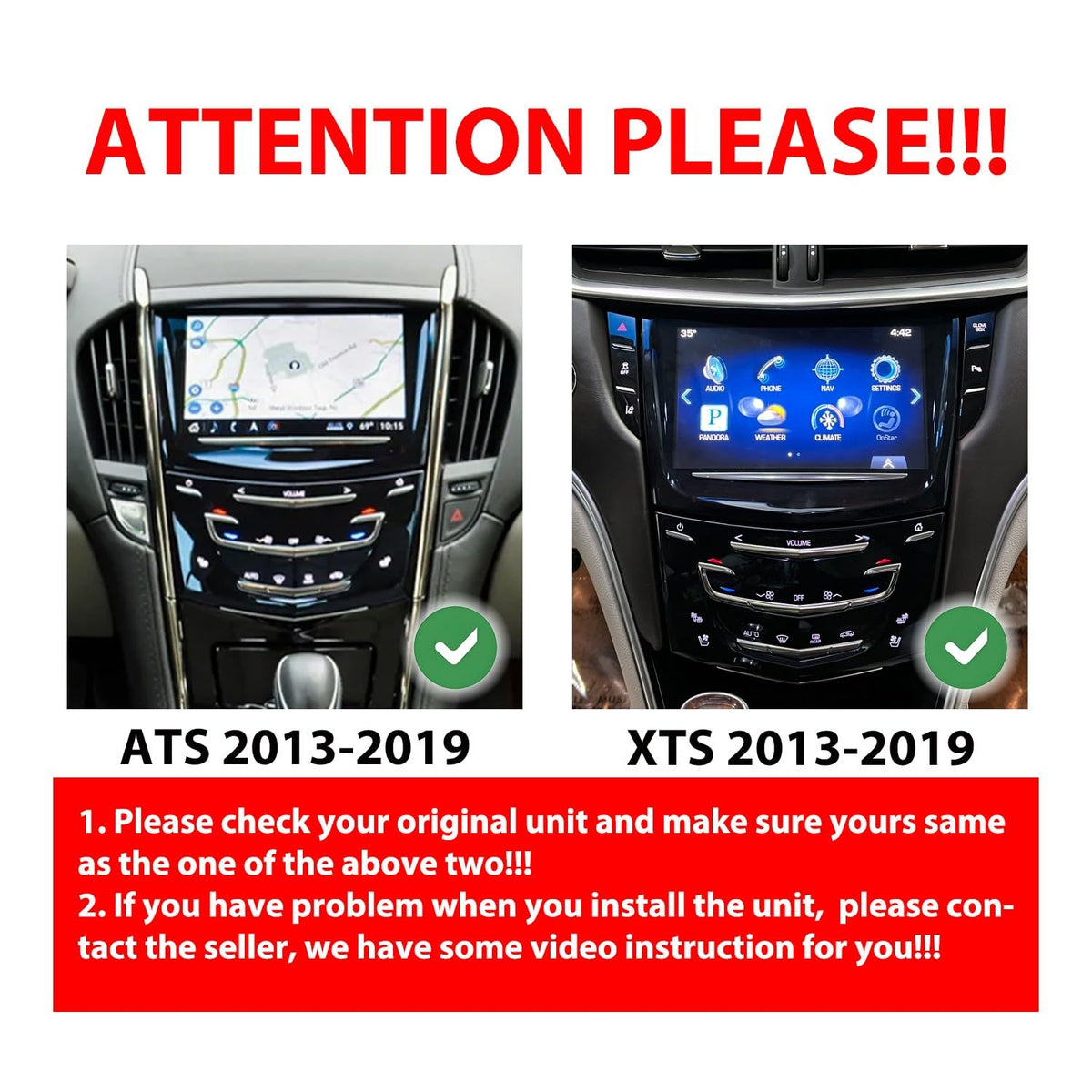 for Cadillac ATS XTS 2013-2019 Octa Core 6G+128G Tesla Style CarPlay Android Auto Navigation Stereo GPS Radio Information System Reverse Camera 9.7" IPS Touchscreen Headunit Tablet Media Player