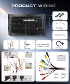 4G+64G Android 15 Car Radio for Toyota Avalon 2006-2010