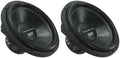 Audiosavings Bundle: (2) BAMF-154 15" Subwoofers, 3800W Peak Power, Dual Voice Coil 4-Ohm Configuration, High-Performance Bass for Custom Car Audio Systems (2 Items)