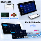 4+128G 10 inch Screen for Jeep Cherokee Radio 2013-2018 Android Car Stereo