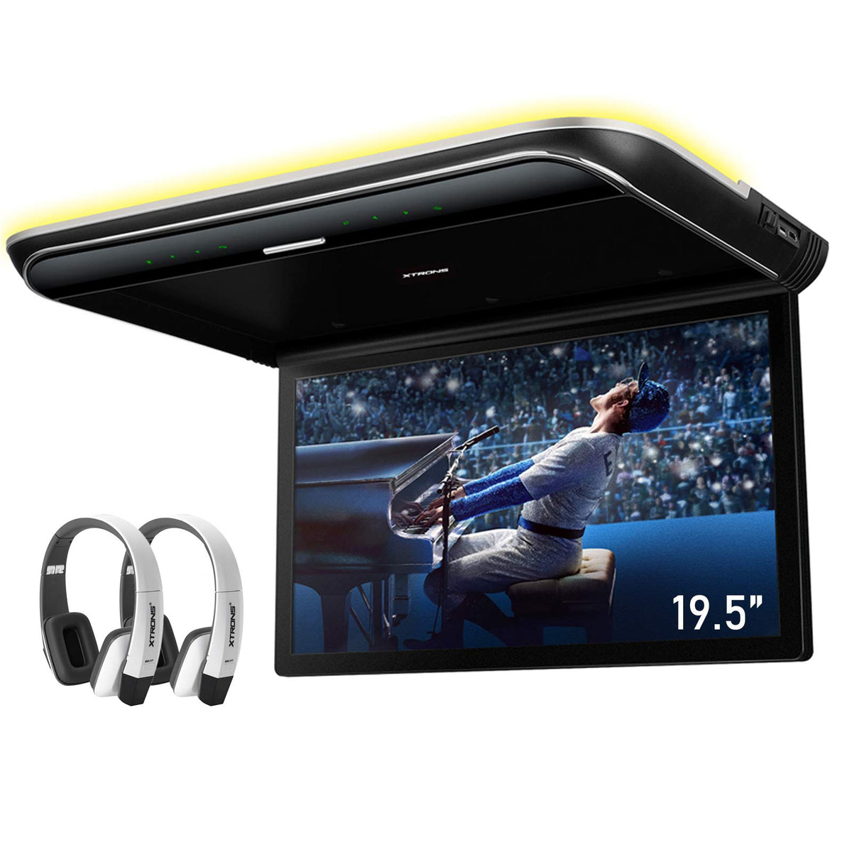 XTRONS 19.5 Inch Car Overhead Player, with HDMI, Built-in Speaker, AV Input