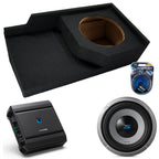 Alpine S-W12D4 12" Sub Box with S-A60M Amp Fits 1988-1998 Chevy CK Ext Cab