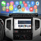 Car Radio for Toyota Tacoma 2005-2015: 8-Core 4GB+64GB Stereo Replacement