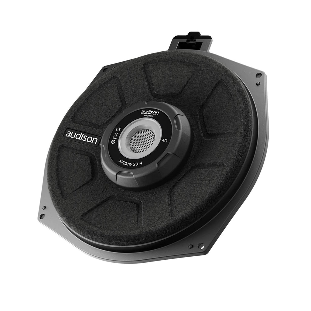 Audison BM-DSP-AF-05 DSP Amplifier with Replacement Front & Rear Speakers and Underseat Woofers and Harness Compatible with 19-25 BMW 3-Series G21 Base Audio System