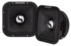 Kicker 49ST9MR4 9" Street Series Square Midbass Car Speakers (Renewed)
