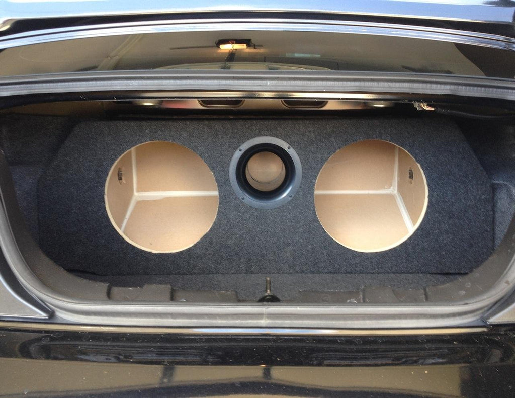 Custom Ported/Vented Sub Enclosure Box for a 2005-2014 Ford Mustang - 2 10" Subs