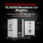 Power Acoustik Class D Monoblock Amplifier – 10,000 Watt Mono Subwoofer Amplifier for Car Audio, Compact and Stylish Car Mono Amplifier with Variable Bass Boost and Signal Protection