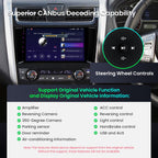 XTRONS Android Car Stereo for Nissan Altima/Teana 2013-2018, 9” IPS Touchscreen Head Unit with GPS Navigation, Built-in DSP, Bluetooth, Wireless CarPlay & Android Auto, 4GB RAM + 64GB Storage