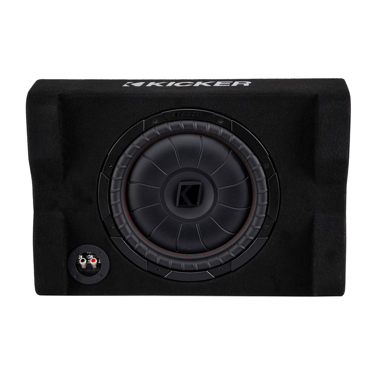 Kicker 48CVTDF122 CVTDF 12" Subwoofer in Down-Firing Sub Box 2 (Renewed)