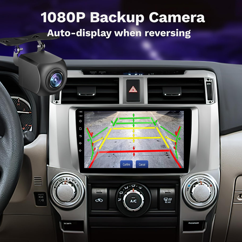 8Core 32GB ROM Android 15 Car Radio Stereo for Toyota 4Runner 2010-2019