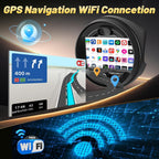 Upgrade 2G+64G Car Stereo for BMW Mini Cooper F55 F56 F57 2014-2019 (5 Door Without OEM Nav Screen) with Wireless Carplay/Android Auto - 9 Inch Android Touchscreen Radio with WiFi, GPS, EQ, SWC