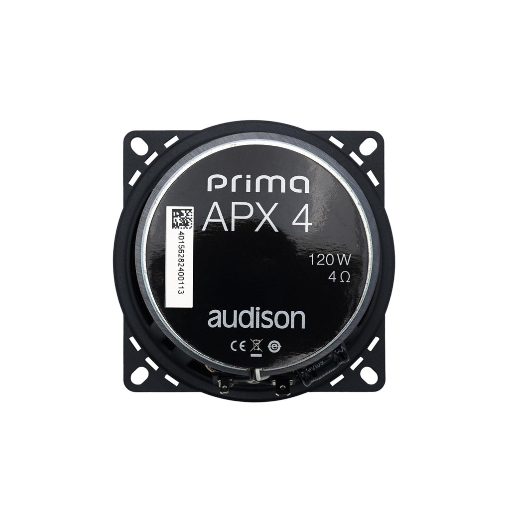 Audison APX 4 Prima Series 4" (100mm) 2-Way Coaxial Speakers (Pair)